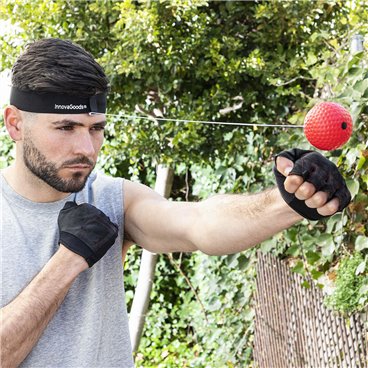 Uppsättning av träning och reflex bollar Balxing InnovaGoods