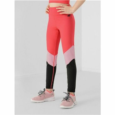 Sport-leggings, Barn 4F JSPDF003 Neon Rosa