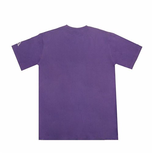 Kappa 紫色运动装标志男士短袖足球衫