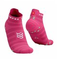 Sportstrumpor Compressport Pro Racing Mörkrosa