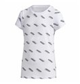 Barn T-shirt med kortärm Adidas Sportswear Vit