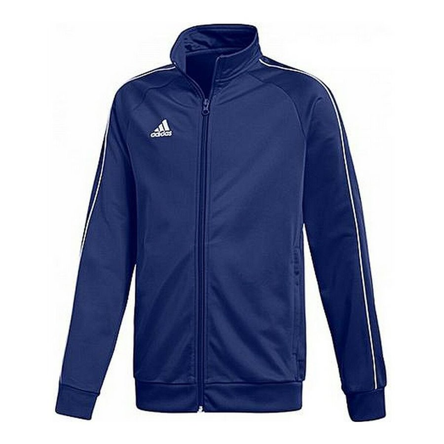 Adidas 运动夹克，儿童 CORE18 PES JKTY CV3577 海蓝色涤纶（10 岁）