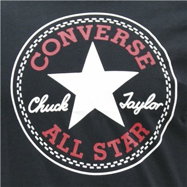 Barn T-shirt med kortärm Converse  Core Chuck Taylor Patch  Blå