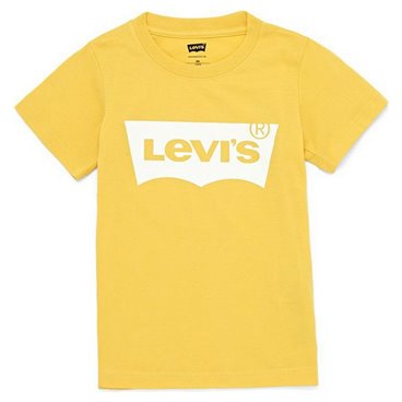 Barn T-shirt med kortärm Levi's Batwing Gul
