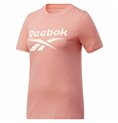 T-shirt med kortärm Dam Reebok Identity Logo Rosa