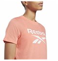 T-shirt med kortärm Dam Reebok Identity Logo Rosa