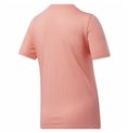 Reebok 粉色女性身份标识短袖 T 恤