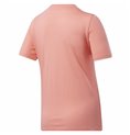 T-shirt med kortärm Dam Reebok Identity Logo Rosa