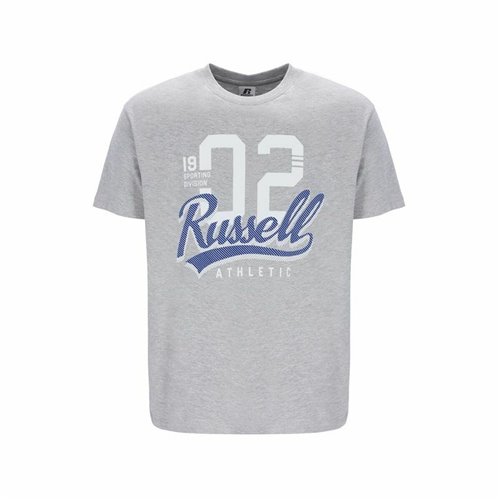 T-shirt med kortärm Herr Russell Athletic Amt A30101 Grå