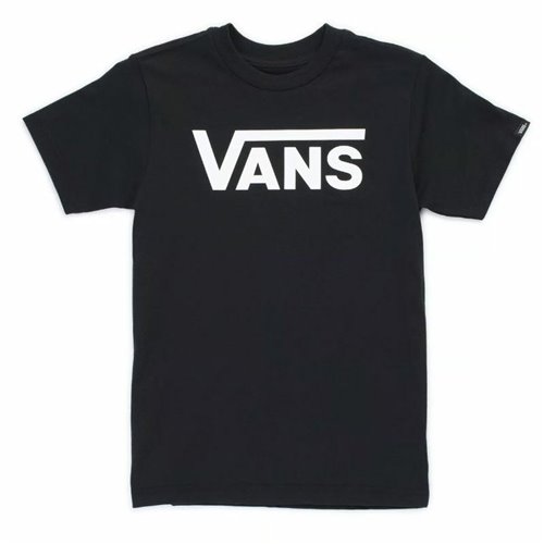 Vans 儿童短袖 T 恤 Drop V 男童黑色