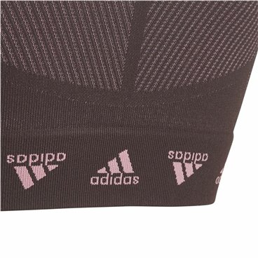 Sport-BH Adidas  Aeroknit Seamless Rödbrun Mörkröd