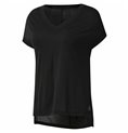 T-shirt med kortärm Dam Reebok Wor Supremium Detail Svart