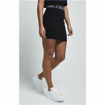 Tenniskjol SikSilk Elastic Svart (36)