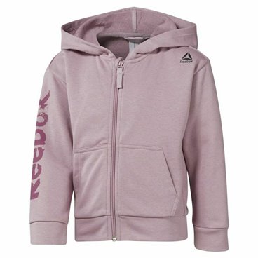 Träningsjacka Herr Reebok  Essentials Fullzip Lila Kapuschong