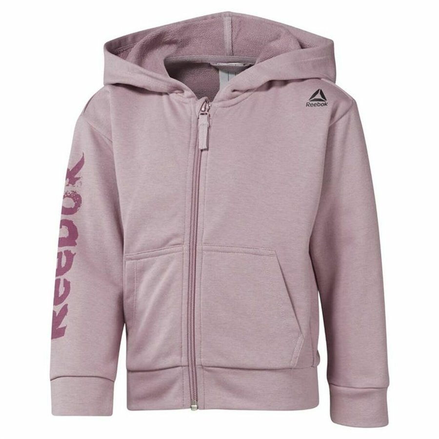 Träningsjacka Herr Reebok  Essentials Fullzip Lila Kapuschong