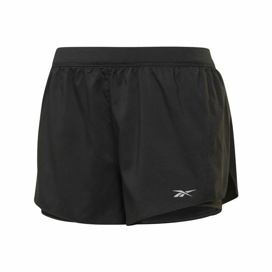 Sportshorts för kvinnor Reebok Running Essentials 2 i 1 Svart Kvinna