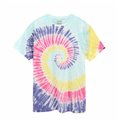 T-shirt med kortärm Herr Vans Rainbow Spiral Turkos