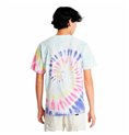 T-shirt med kortärm Herr Vans Rainbow Spiral Turkos