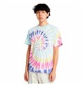 T-shirt med kortärm Herr Vans Rainbow Spiral Turkos