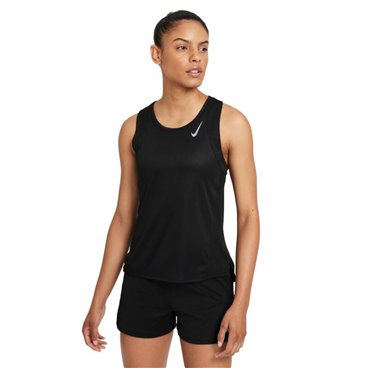 Ärmlös sporttröja Herr Nike Dri-FIT Race Svart