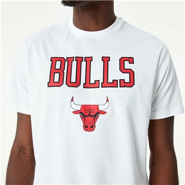 Baskettröja New Era NBA Chicago Bulls Vit