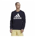 Tröja utan huva Herr Adidas Essentials Big Logo Marinblå Mörkblå