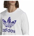 Adidas 迷彩 STR 白色男士长袖 T 恤