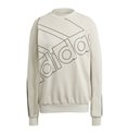 Tröja utan huva Dam Adidas Giant Logo Beige