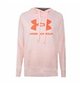 Tröja med huva Dam Under Armour Rival Fleece Rosa