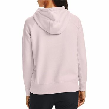 Tröja med huva Dam Under Armour Rival Fleece Rosa