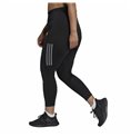 Adidas 运动紧身裤，女式 7/8 Own The Run 黑色