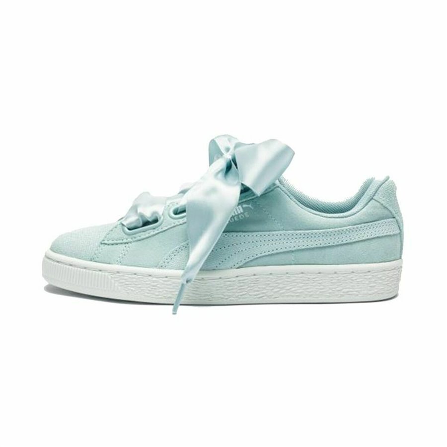 Gymnastiksko, Dam Puma Heart Pebble Aquamarine