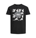 Jack & Jones 男士短袖T恤 JJTROPICANA BOX TEE 12224165 黑色
