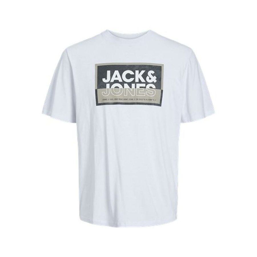 T-shirt med kortärm Herr Jack & Jones COLOGAN TEE SS 12253442  Vit