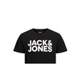 T-shirt med kortärm Herr Jack & Jones JJECORP LOGO TEE 12151955 Svart
