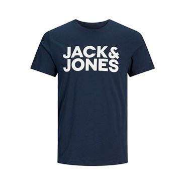 T-shirt med kortärm Herr Jack & Jones JJECORP LOGO TEE 12151955 Marinblå