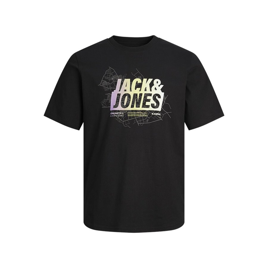 Jack & Jones 男士短袖T恤 JCOMAP SUMMER 12257908 黑色