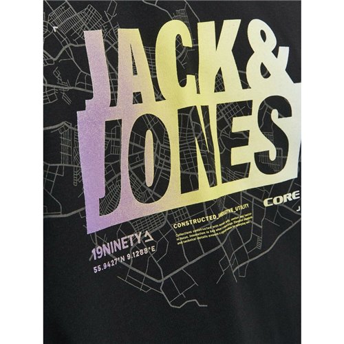 Jack & Jones 男士短袖T恤 JCOMAP SUMMER 12257908 黑色