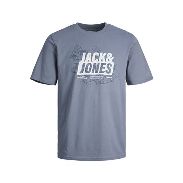 Jack & Jones 男士短袖T恤 JCOMAP SUMMER 12257908 蓝色