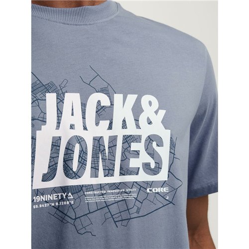 Jack & Jones 男士短袖T恤 JCOMAP SUMMER 12257908 蓝色