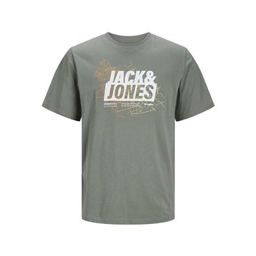 Jack & Jones 男士短袖T恤 LOGO TEE SS 12252376 绿色