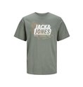 Jack & Jones 男士短袖T恤 LOGO TEE SS 12252376 绿色