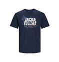 T-shirt med kortärm Herr Jack & Jones LOGO TEE SS 12252376 Marinblå