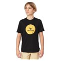 Barn T-shirt med kortärm Rip Curl Corp Icon B Svart