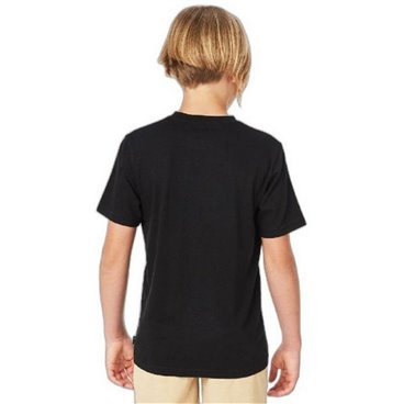 Barn T-shirt med kortärm Rip Curl Corp Icon B Svart