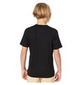 Barn T-shirt med kortärm Rip Curl Corp Icon B Svart