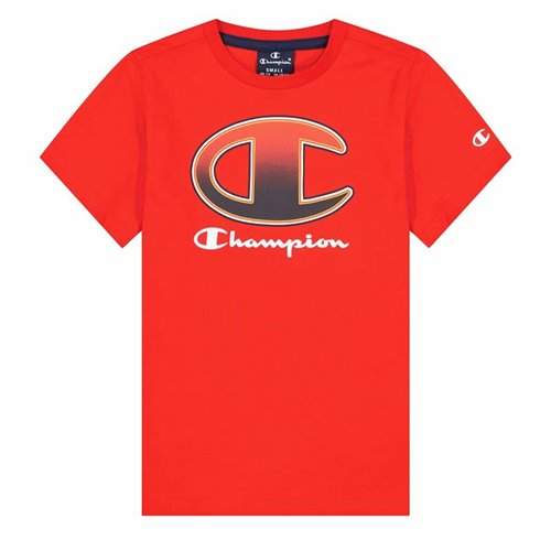 Barn T-shirt med kortärm Champion Crewneck T-Shirt B