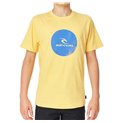 Barn T-shirt med kortärm Rip Curl Corp Icon B Gul