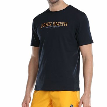 T-shirt med kortärm Herr John Smith Efebo Marinblå