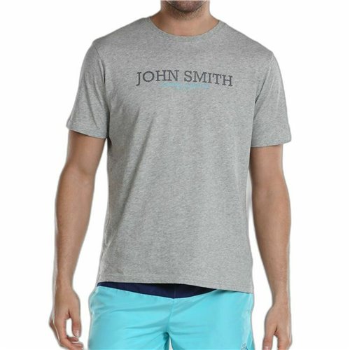 T-shirt med kortärm Herr John Smith Efebo Grå